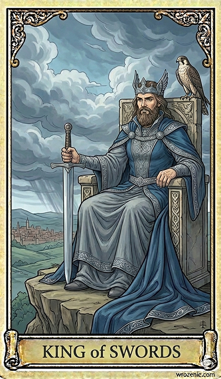 King of Swords Tarot card