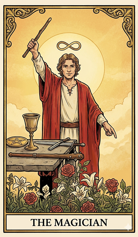 The Magician Tarot card