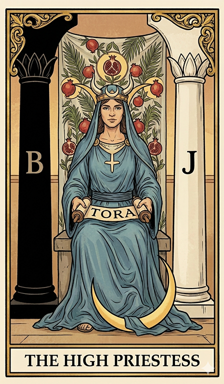 The High Priestess Tarot card