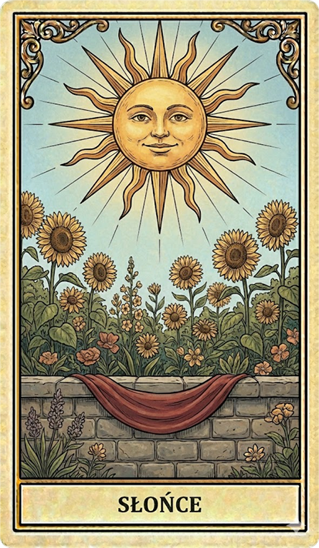 The Sun Tarot card