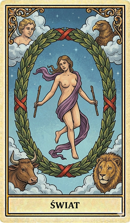 The World Tarot card